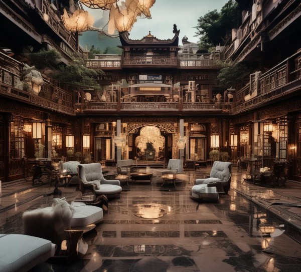 影楼与酒店,文化与商业的深度融合之旅